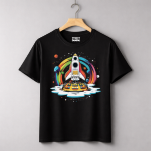 Space Rocket – Design ID:49167534 Black