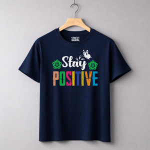 Stay Positive – Design ID:21207445 Blue