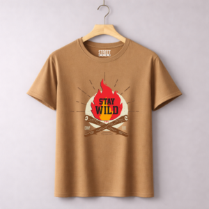 Stay Wild Camp Fire – Design ID:13707268 Camel
