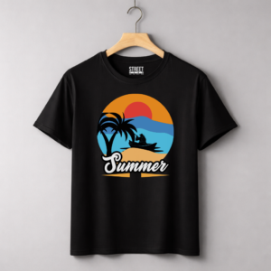 Summer Beach – Design ID:14170495 Black