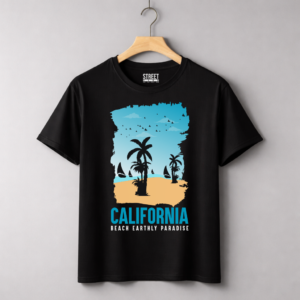 California Beach – Design ID:11346728 Black