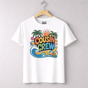 Cousin Crew – Design ID:74218074 White