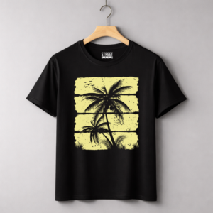 Evening Palm Tree – Design ID:69824511 Black