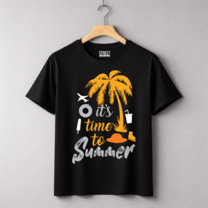 Its Time To Summer – Design ID:12960827 Black