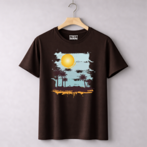 Sunset On The Beach – Design ID:84270691 Brown