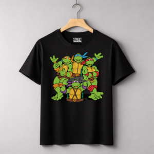 Teenage Mutant Ninja Turtles - Design ID:24611232 Black