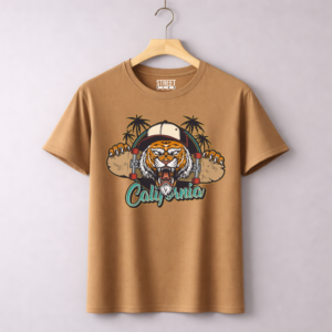 Tiger Face California - Design ID:23142432 Camel