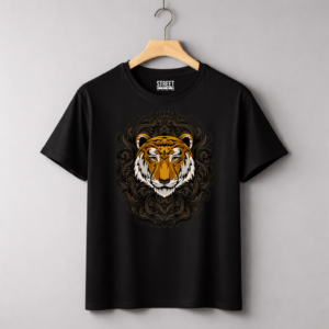 Tiger Face - Design ID:98342521 Black