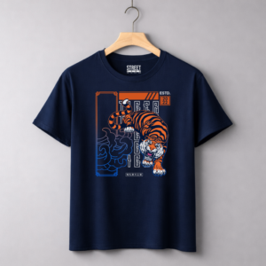 Tiger Japanese Style Design ID:10181797 Blue