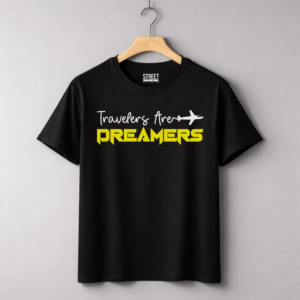 Travelers Are Dreamers - Design ID:13022294 Black