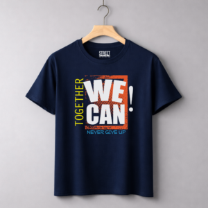 We Can Never Give Up – Design ID:28294540 Blue