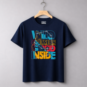 Wild Outside Good Inside – Design ID:13714073 Blue