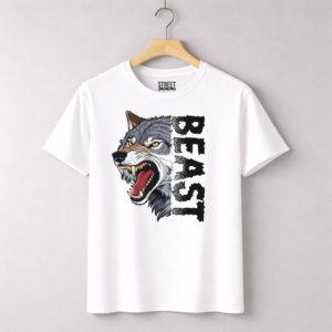 Wolf Beast - Design ID:53205275 White
