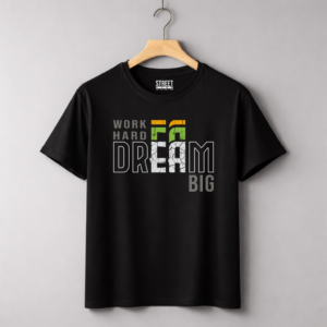 Work Hard Dream Big – Design ID:22793191 Black