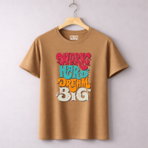 Work Hard Dream Big – Design ID:83643290 Camel
