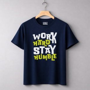 Work Hard Stay Humble – Design ID:24076424 Blue
