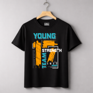 Young Strong Team – Design ID:14945888 Black