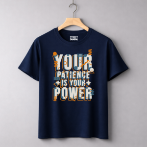 Your Patience is Your Power – Design ID:12044508 Blue