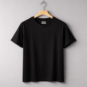 Plain T-Shirts Black