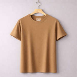 Plain T-Shirts Camel